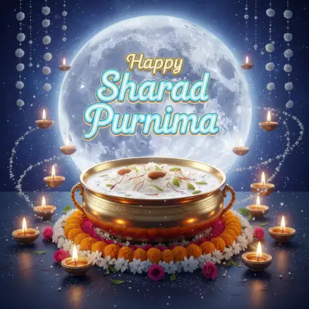 Happy Sharad Purnima Puja Thali PNG - Free Happy Sharad Purnima Download