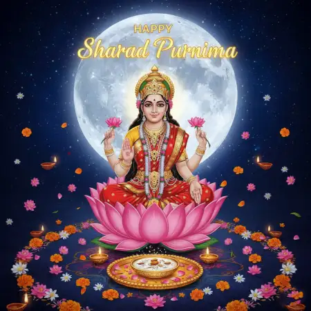 Happy Sharad Purnima Quotes With Images - Free Happy Sharad Purnima Download