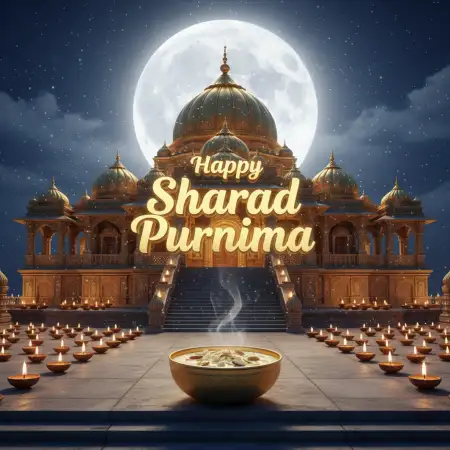 Happy Sharad Purnima Status Shayari Hindi - Free Happy Sharad Purnima Download
