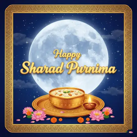 Happy Sharad Purnima Status Video Download - Free Happy Sharad Purnima Download