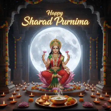 Happy Sharad Purnima Wishes For Facebook - Free Happy Sharad Purnima Download