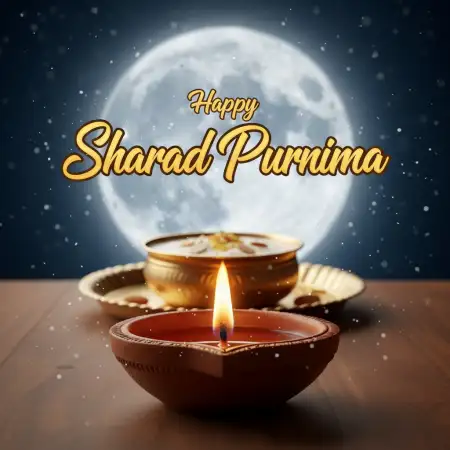 Happy Sharad Purnima Wishes In Marathi - Free Happy Sharad Purnima Download