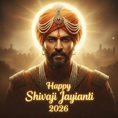 Happy Shivaji Jayanti 2026 19 Feb Poster Design - Free Happy Shivaji Jayanti 2026 Download