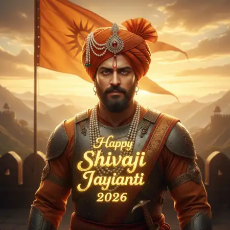Happy Shivaji Jayanti 2026 Hd Flex Design - Free Happy Shivaji Jayanti 2026 Download