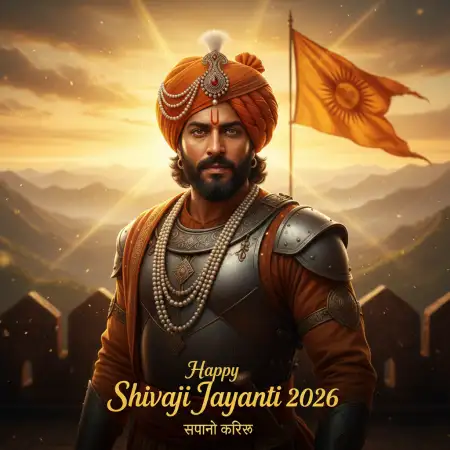 Happy Shivaji Jayanti 2026 Hd Wallpaper - Free Happy Shivaji Jayanti 2026 Download