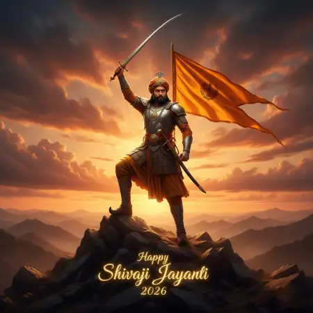 Happy Shivaji Jayanti 2026 Shayari - Free Happy Shivaji Jayanti 2026 Download