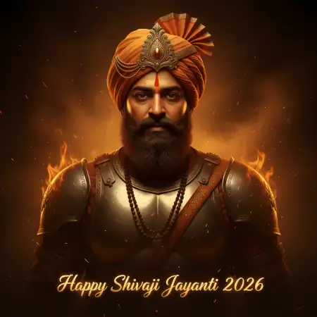 Happy Shivaji Jayanti 2026 Template Free Download - Free Happy Shivaji Jayanti 2026 Download