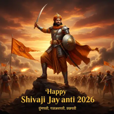 Happy Shivaji Jayanti 2026 - Free Happy Shivaji Jayanti 2026 Download