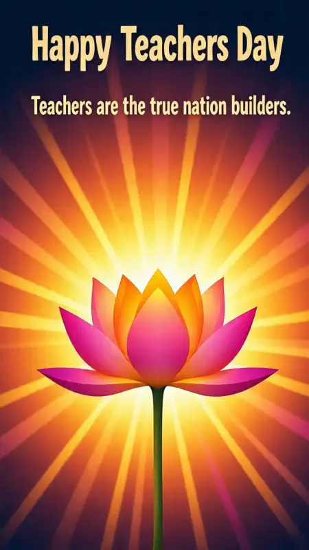 Happy Teachers Day 2025 Quotes With Beautiful HD Images - Free Happy Teachers Day Download