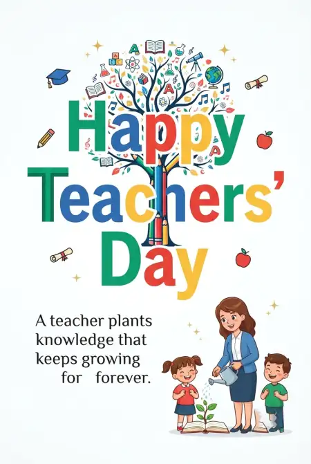 Happy Teachers Day 2026 Greetings For Teachers - Free Teachers Day India 2026 Download