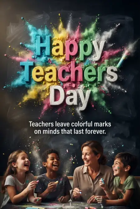 Happy Teachers Day 2026 Wishes For School Teacher - Free Teachers Day India 2026 Download
