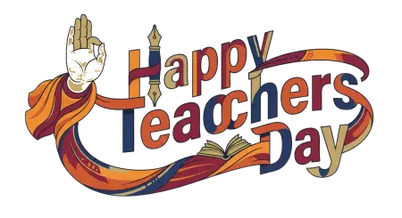 Happy Teachers Day Calligraphy Png - Free Teachers Day Png Download