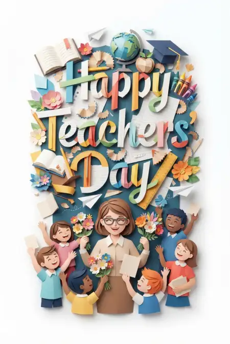 Happy Teachers Day Cards For Instagram - Free Card Download