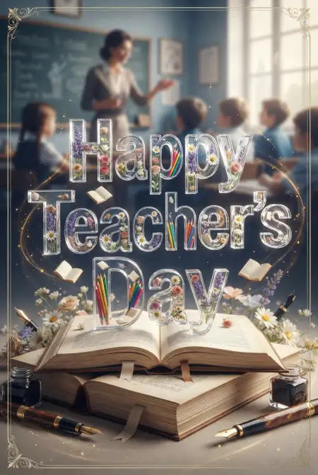 Happy Teachers Day Cards For Whatsapp Status - Free Card Download