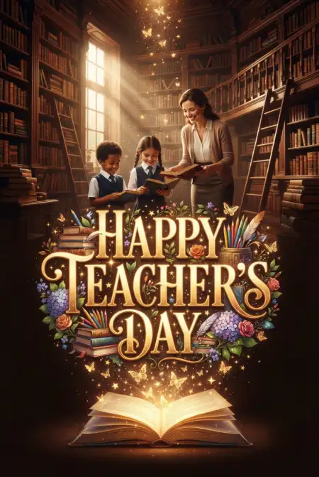 Happy Teachers Day Cards To Share On Facebook - Free Card Download