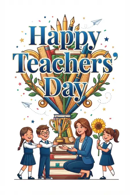 Free Happy Teachers Day Greeting Images To Share Image Download