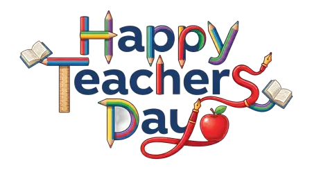 Happy Teachers Day Greeting Png - Free Teachers Day Png Download