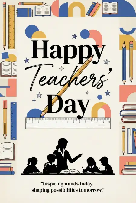 Free Happy Teachers Day Greetings 2026 Image Download