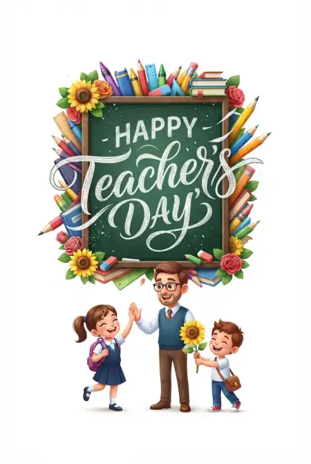 Free Happy Teachers Day Greetings For Instagram Image Download