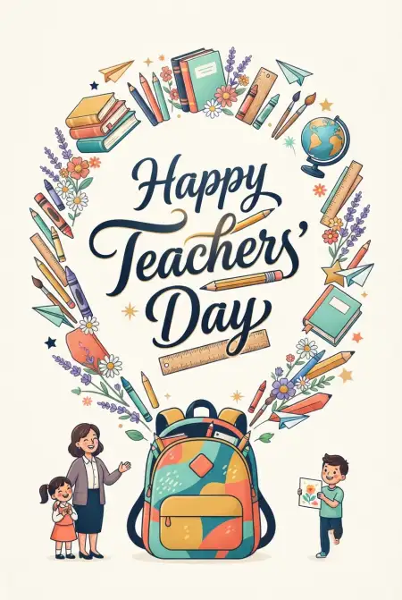 Free Happy Teachers Day Greetings For Instagram Image Download