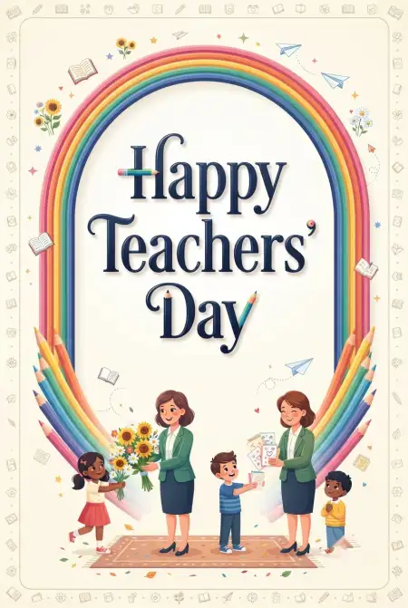 Free Happy Teachers Day Greetings For Teacher Image Download