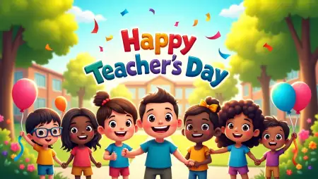 Happy Teachers Day Handmade Card Ideas For Students - Free Happy Teachers Day Download
