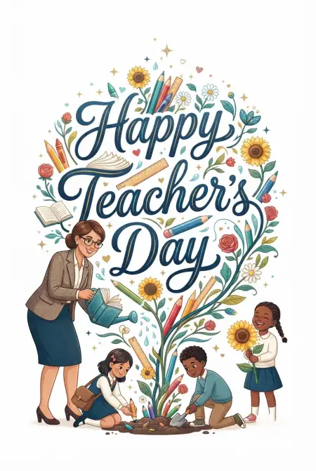 Free Happy Teachers Day Quotes Image Download