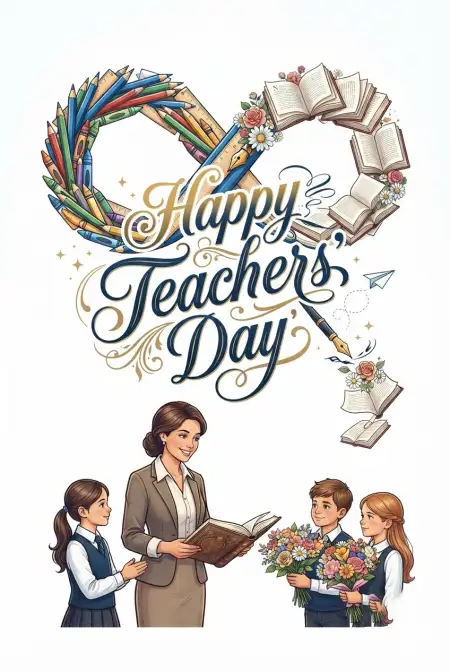 Free Happy Teachers Day Teacher Student Images Image Download