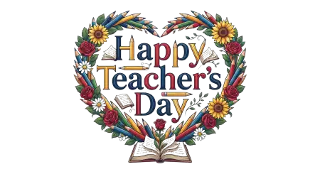 Happy Teachers Day Teacher Student Png - Free Teachers Day Png Download