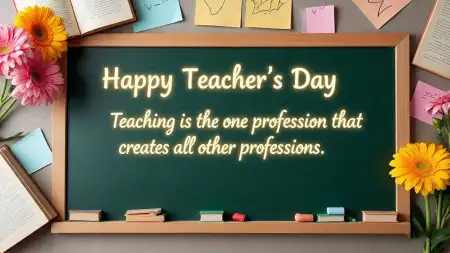 Happy Teachers Day Unique Quotes 2025 - Free Happy Teachers Day Download
