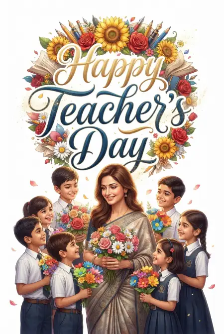 Free Happy Teachers Day Wishes For Madam Image Download