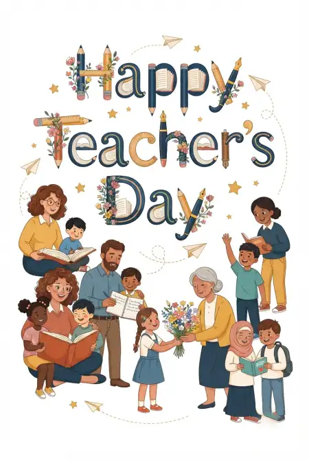 Free Happy Teachers Day Wishes For Teacher Image Download
