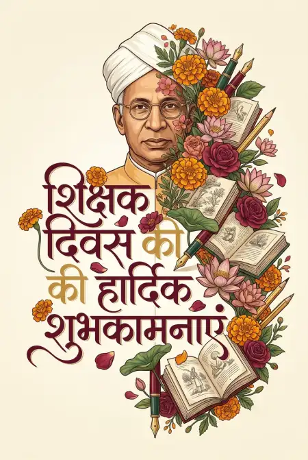 Happy Teachers Day Wishes Images In Hindi - Free Teachers Day Wishes In Hindi Download