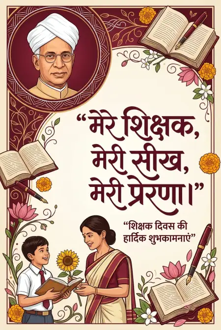 Happy Teachers Day Wishes In Hindi For Madam - Free Teachers Day Wishes In Hindi Download