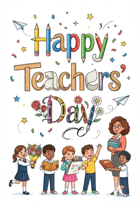 happy teachers day wishes with images