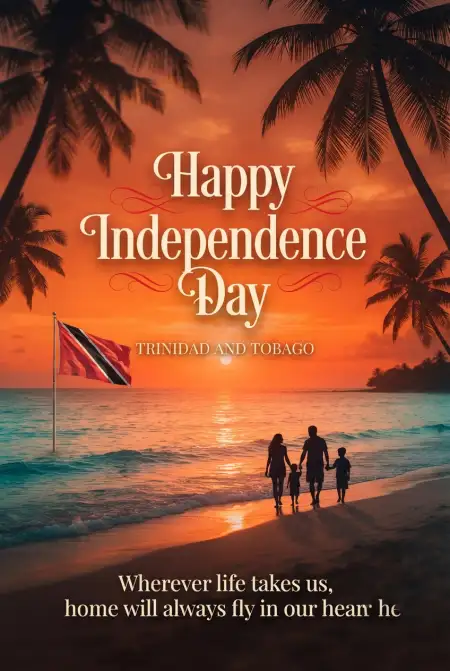 Happy Trinidad And Tobago Independence Day 2026 Instagram Wishes - Free Trinidad And Tobago Independence Day 2026 Download