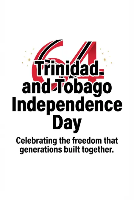 Happy Trinidad And Tobago Independence Day August 31 2026 - Free Trinidad And Tobago Independence Day 2026 Download