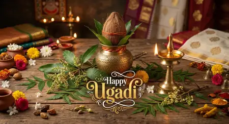 Free Happy Ugadi 2026 Wishes Image Download