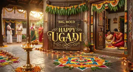 Free Happy Ugadi Festival Banner Image Download