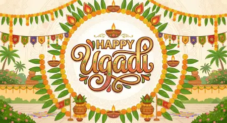 Free Happy Ugadi Festival Wishes Image Download