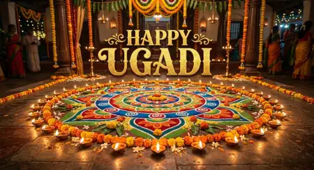 Free Happy Ugadi Greetings Image Download