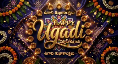 Free Happy Ugadi Poster Design Image Download
