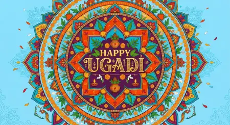 Free Happy Ugadi Social Media Post Image Download