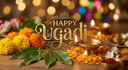 Free Happy Ugadi Wishes 2026 Image Download