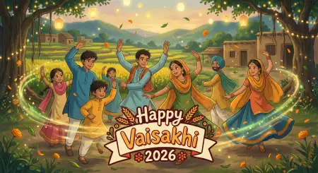 Happy Vaisakhi 2026 Wishes For Family - Free Happy Vaisakhi 2026 Download