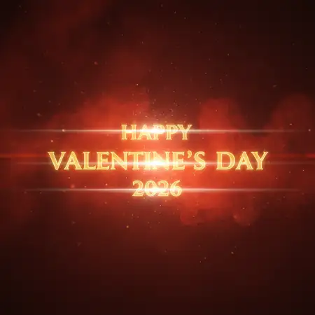 Happy Valentines Day 2026 Banner - Free Happy Valentines Day 2026 Download