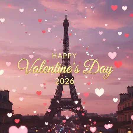Happy Valentines Day 2026 Printable Poster - Free Happy Valentines Day 2026 Download