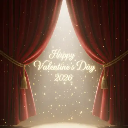 Happy Valentines Day 2026 Valentine Wishes Poster - Free Happy Valentines Day 2026 Download