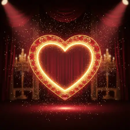 Happy Valentines Day Background With Sparkles - Free Happy Valentines Day Background Hd Download