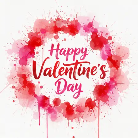 Free Happy Valentines Day Calligraphy Typography Poster Design Ideas PNG Image Download